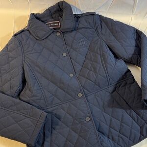 Tommy Hilfiger Dark Blue Quilted Jacket Small